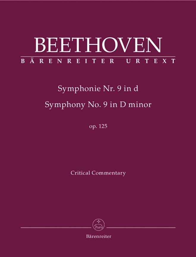 Symphony in D minor No.9 (Critical Commentary)